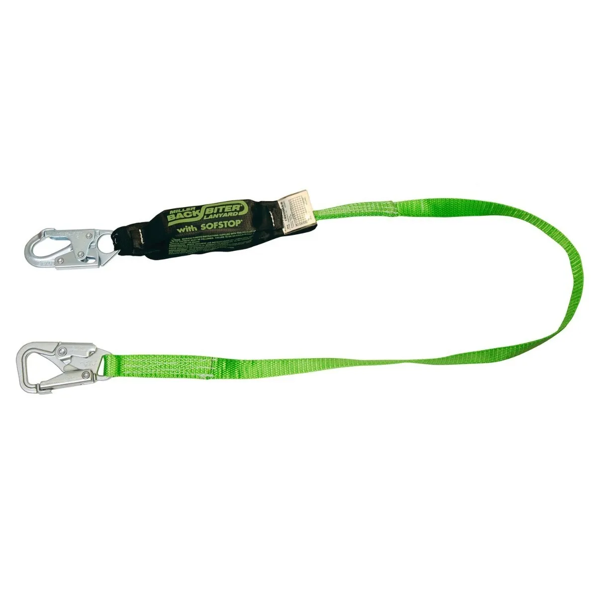 Honeywell Miller Backbiter® Tie -Back Lanyard ، Green - 913b/6ftgn