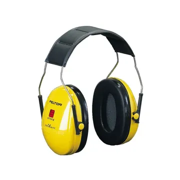 3M™ PELTOR™ Optime™ I غطاء للأذنين، 27 ديسيبل، أصفر، عصابة رأس، H510A-401-GU