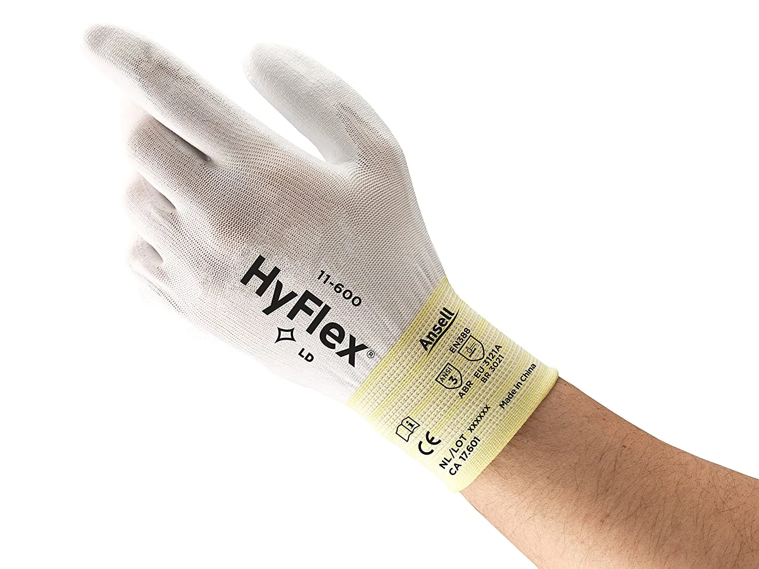 Ansell HyFlex® 11-600 Lite Polyurethane Coated Gloves
