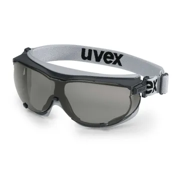 نظارات UVEX للرؤية الكربونية، مقاومة للخدش من الخارج، ومضادة للضباب من الداخل - 9307-276
