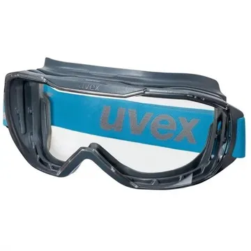 UVEX Megasonic Goggles, Anti-Fog, Clear Lens - 9320-281