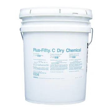 ANSUL Plus-Fifty C Dry Chemical Suppressing Agent, Sodium Bicarbonate, Pail - 9336