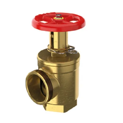 Giacomini Pressure Restricting Angle Valve 2.5" FNPT x 2.5" MNST, Rough Brass, Model A156