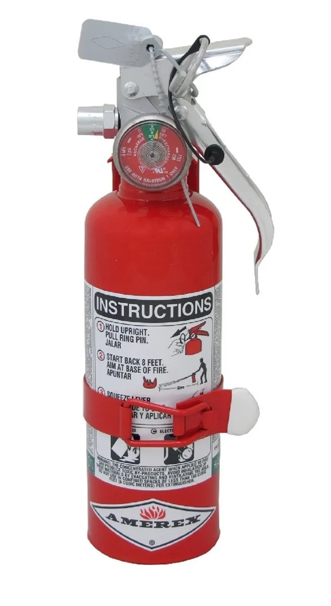 Amerex 1.4lb Halotron™ I Fire Extinguisher - A384T