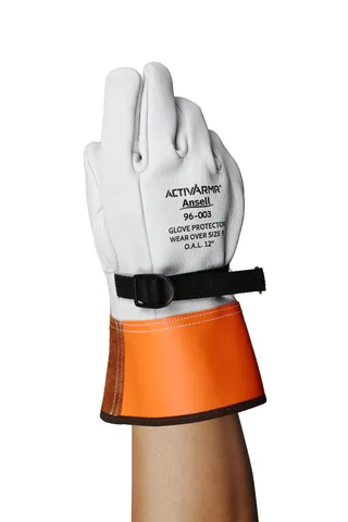 ACTIVARMR Goatskin Leather Protectors for High-Voltage Gloves - Model 96-003