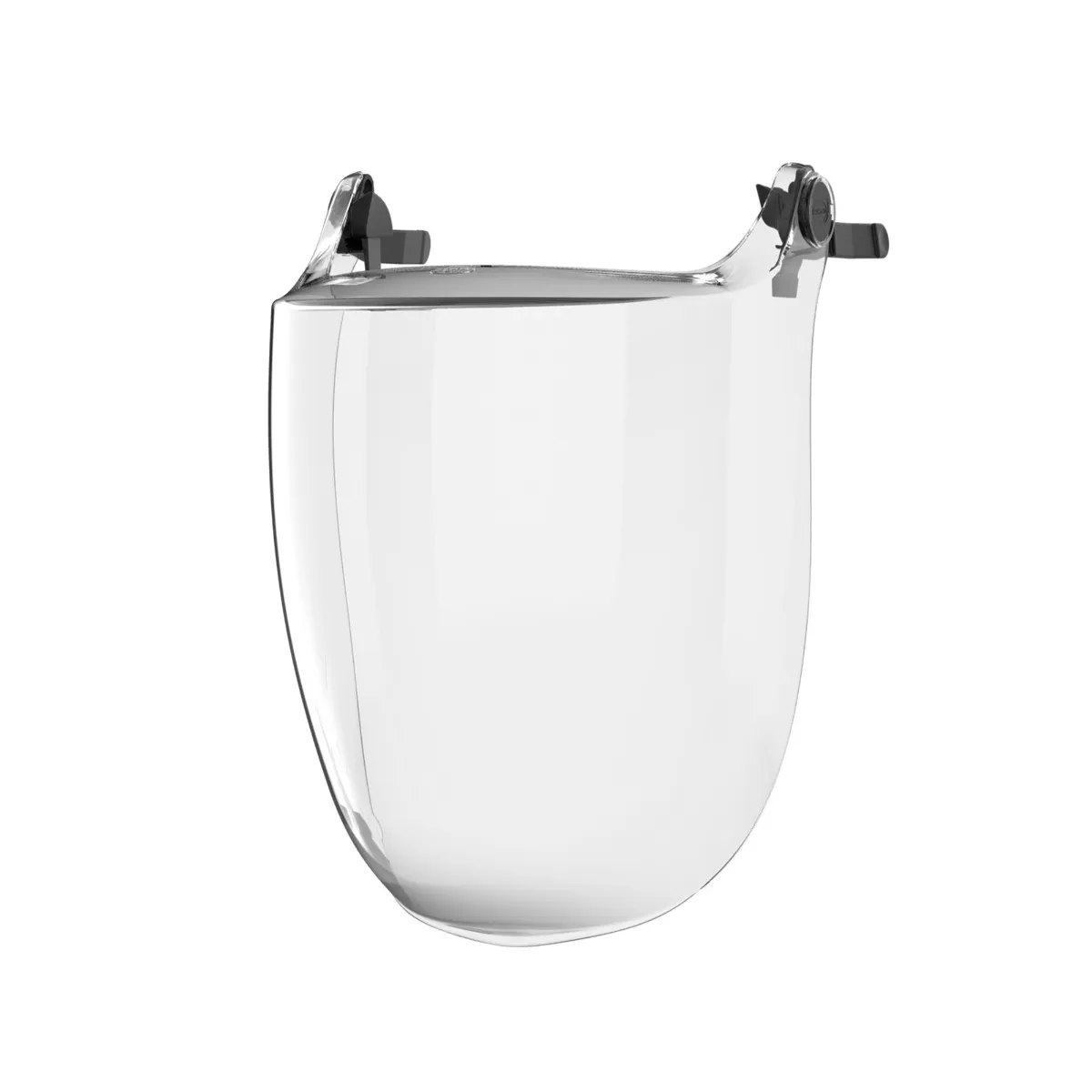 MSA V-Gard Visor, Contoured, Clear PC, 8