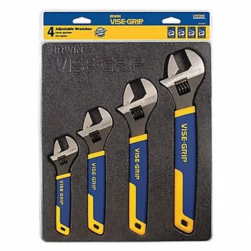 Adj. Wrench Sets Steel Chrome 6 to 12 