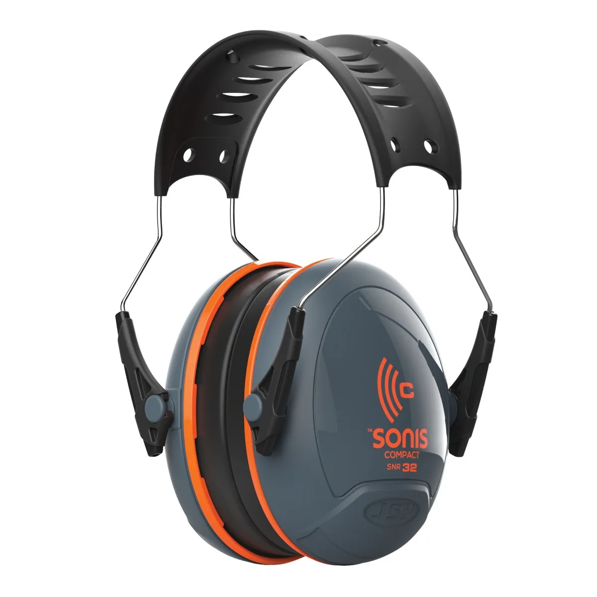 JSP Sonis® Compact Low Profile Adjustable Ear Defenders - 32dB SNR - AEB030-0AY-000