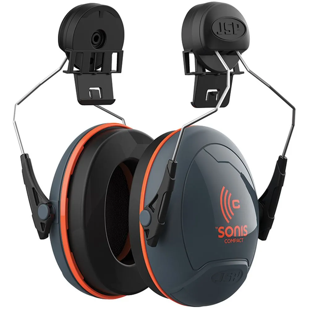 JSP Sonis® Compact Low Profile Mounted Ear Defenders 31dB SNR