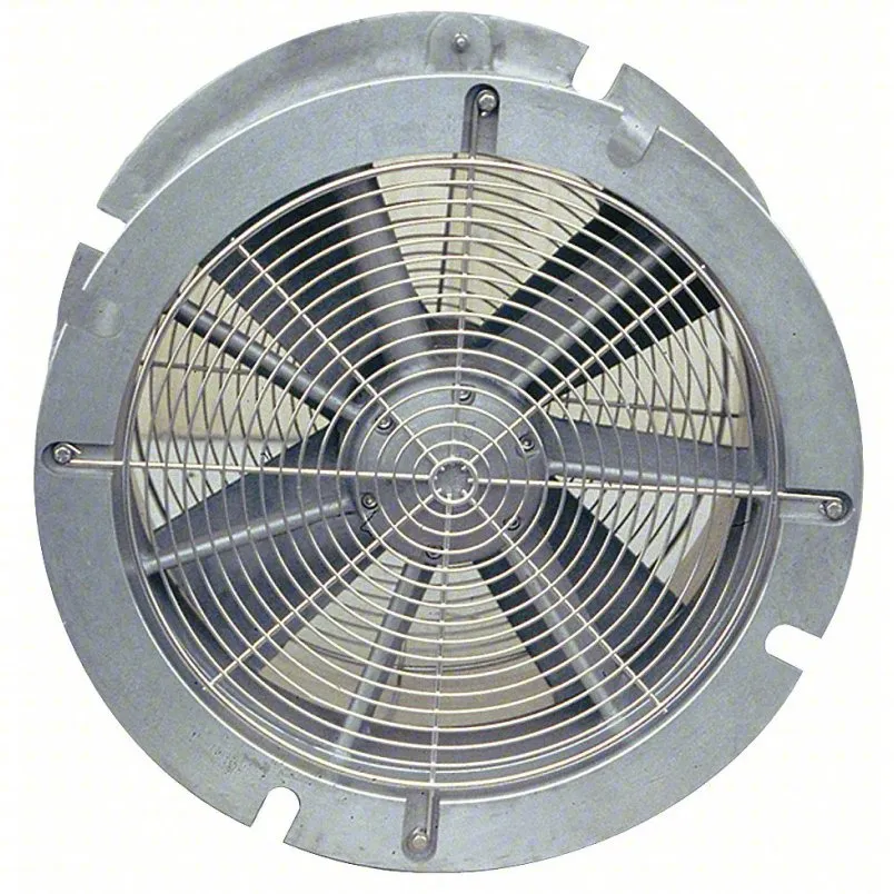 AIR SYSTEMS INTERNATIONAL ASI-JF24 Confined Space Fan: 24 in Duct, 16,130 cfm, 1 in, 110 psi Max Inlet -23LJ35