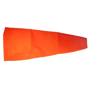 Polyester Orange Windsock-28" Diameter,8 Feet Long