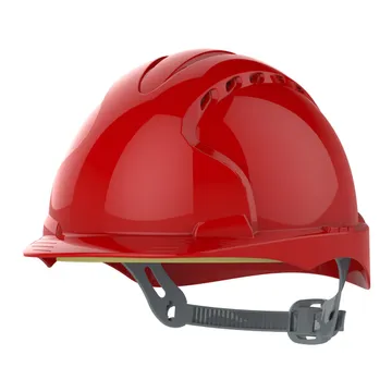 JSP EVO®2 Safety Helmet, Slip Ratchet, Vented, Red - AJF030-050-600