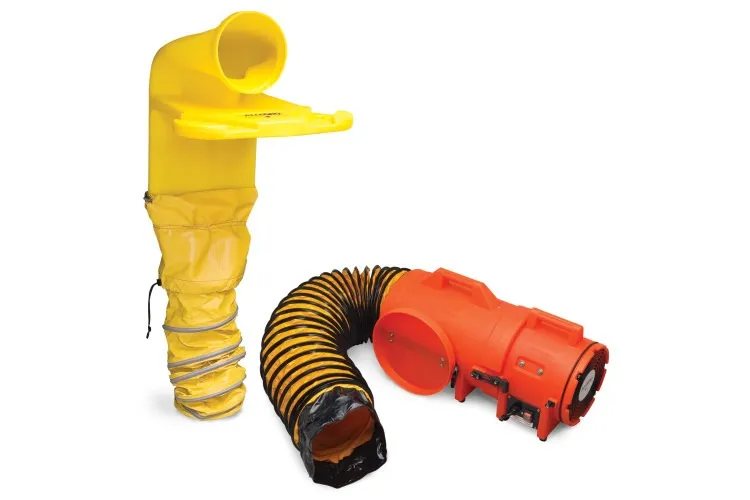 ALLEGRO 9520-33M Confined Space Kit with 8-inch AC Plastic Blower 9533 and MVP