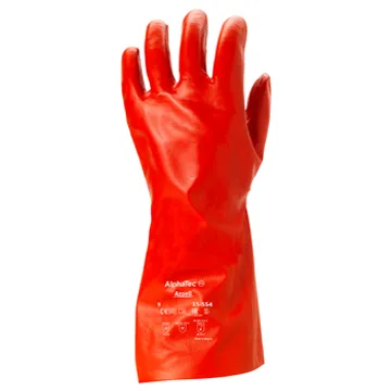  Ansell AlphaTec® 15-554 Polyvinyl alcohol coating chemical-resistant gloves