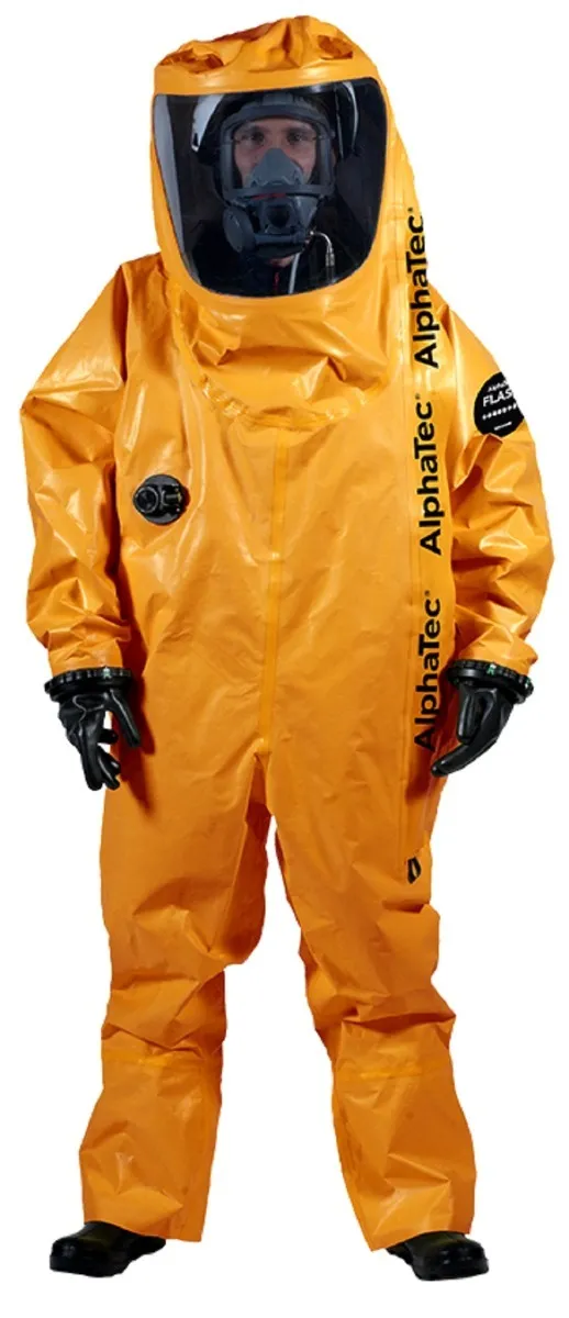 Ansell AlphaTec® FLASH Gas-Tight Chemical Protective Suit - CV / VP1