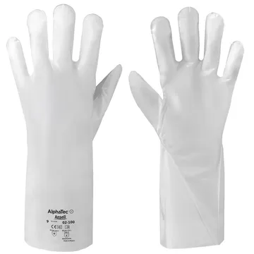 Ansell AlphaTec 02-100 Chemical-Resistant Barrier Gloves