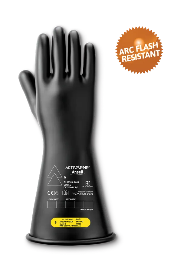 Ansell ActivArmr Electrical Insulating Gloves Class RIG214B