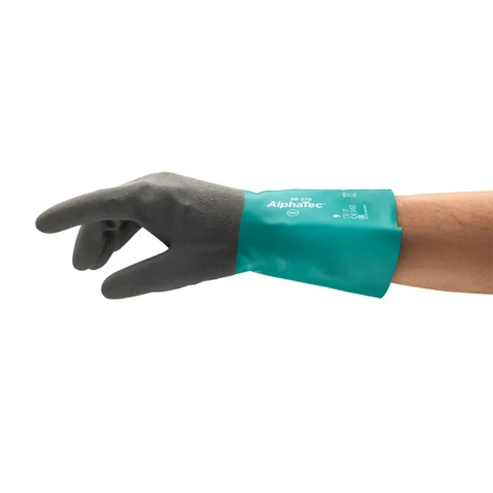 Ansell AlphaTec® Chemical-Resistant Grip Gloves SKU 58-270