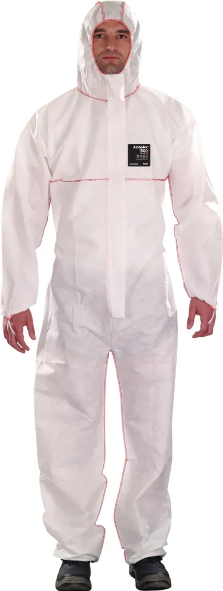 Flame-Retardant ALPHATEC 1500 PLUS FR Suit - Secure & Comfortable