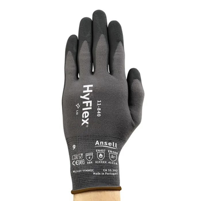 Ansell 11-840 HyFlex Nylon Light Duty Multi-Purpose Glove -Distributor