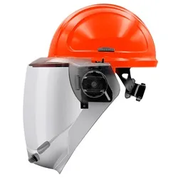 Salisbury AS1200HAT-PP Arc Flash Hood with 20 cal/sq cm ATPV, lift-front face shield and integrated hard hat