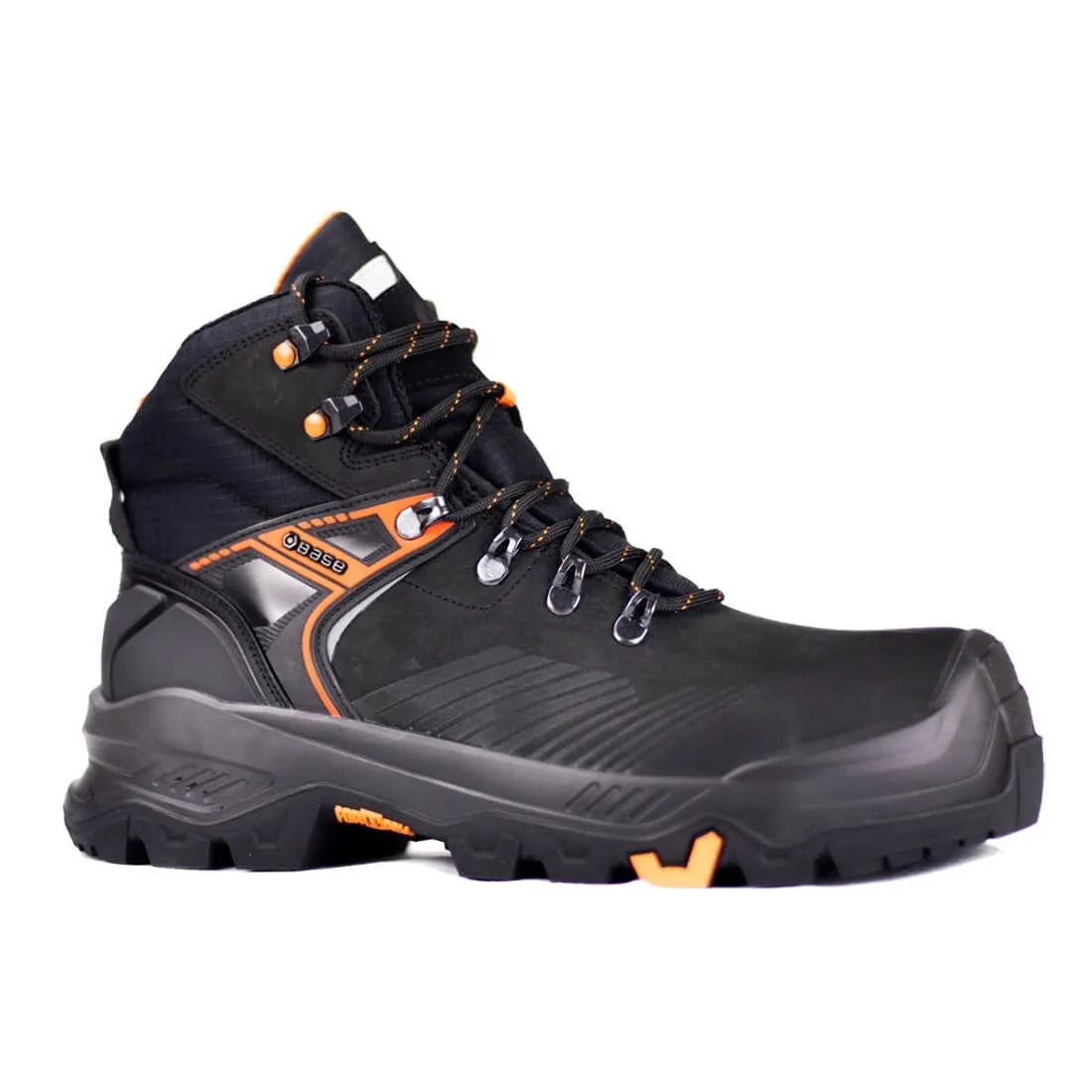 Portwest B1601 - T-Rex Mid/T-Wall Mid S3S HRO CI HI LG FO SR, Black/Orange