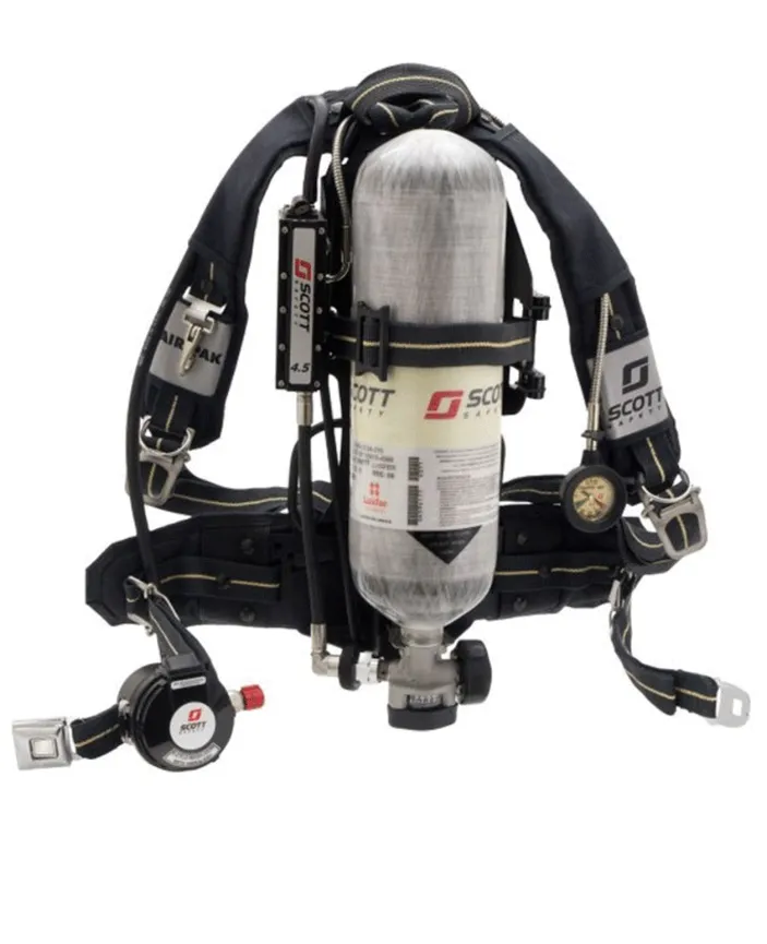 3M™ Scott™Air-Pak™ Air-Pak™ 75i SCBA، 4500، E-Z Flo Vib، Hanson Airl، AV-3000 SS Kev M، حقيبة صلبة - API45400101013111111