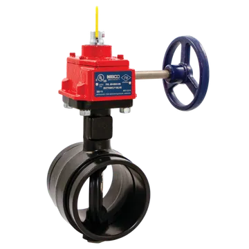 200MM Butterfly Valve w/ Supervisory Switch, Grooved, 350 PSI, Ductile Iron, UL/FM, Model: GD-6865-8N, Manufacturer: Nibco-USA - GD64865-8N