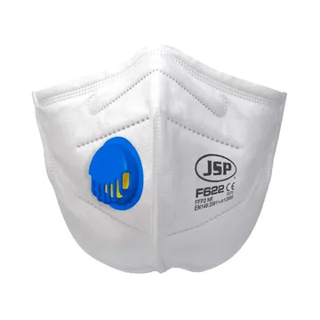 JSP Disposable Vertical Fold Flat Mask FFP2V (F622) - Box of 30