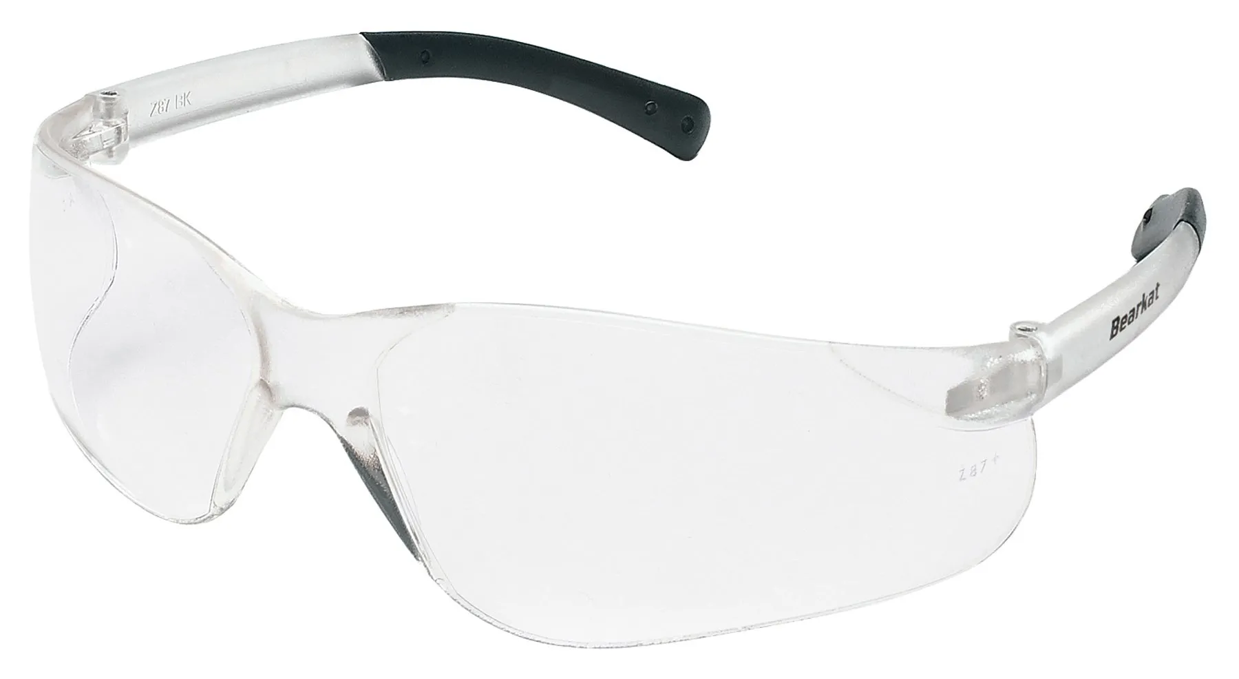 MCR Safety Bearkat Frameless Safety Glasses – Gray Anti-Fog Lenses, ANSI Z87 (BK112AF)