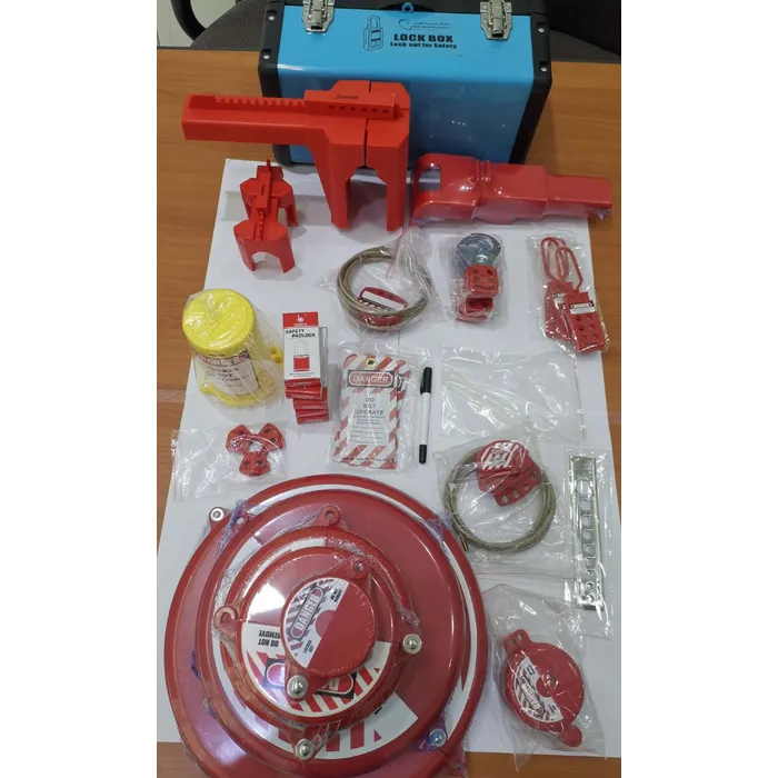 BOSHI 30-Piece Lockout Tagout Kit with 15 Tags & Bag | 905020058-SEC