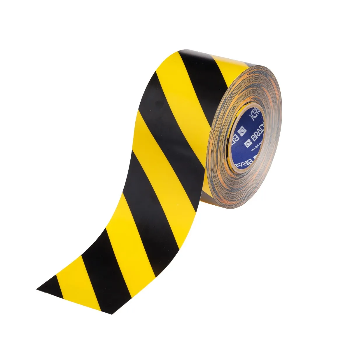 Brady B-553 ToughStripe Max striped floor tape yellow black 177024