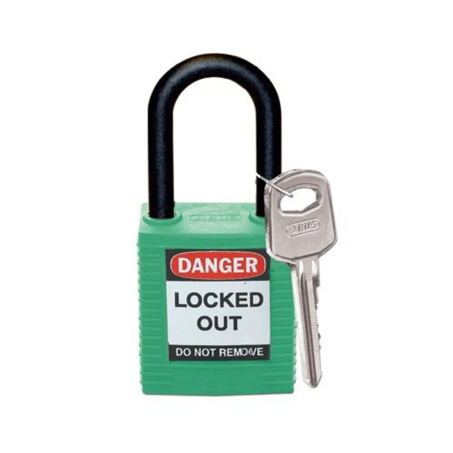 Brady® Compact Safety Padlock, 38 mm, Red - 814126