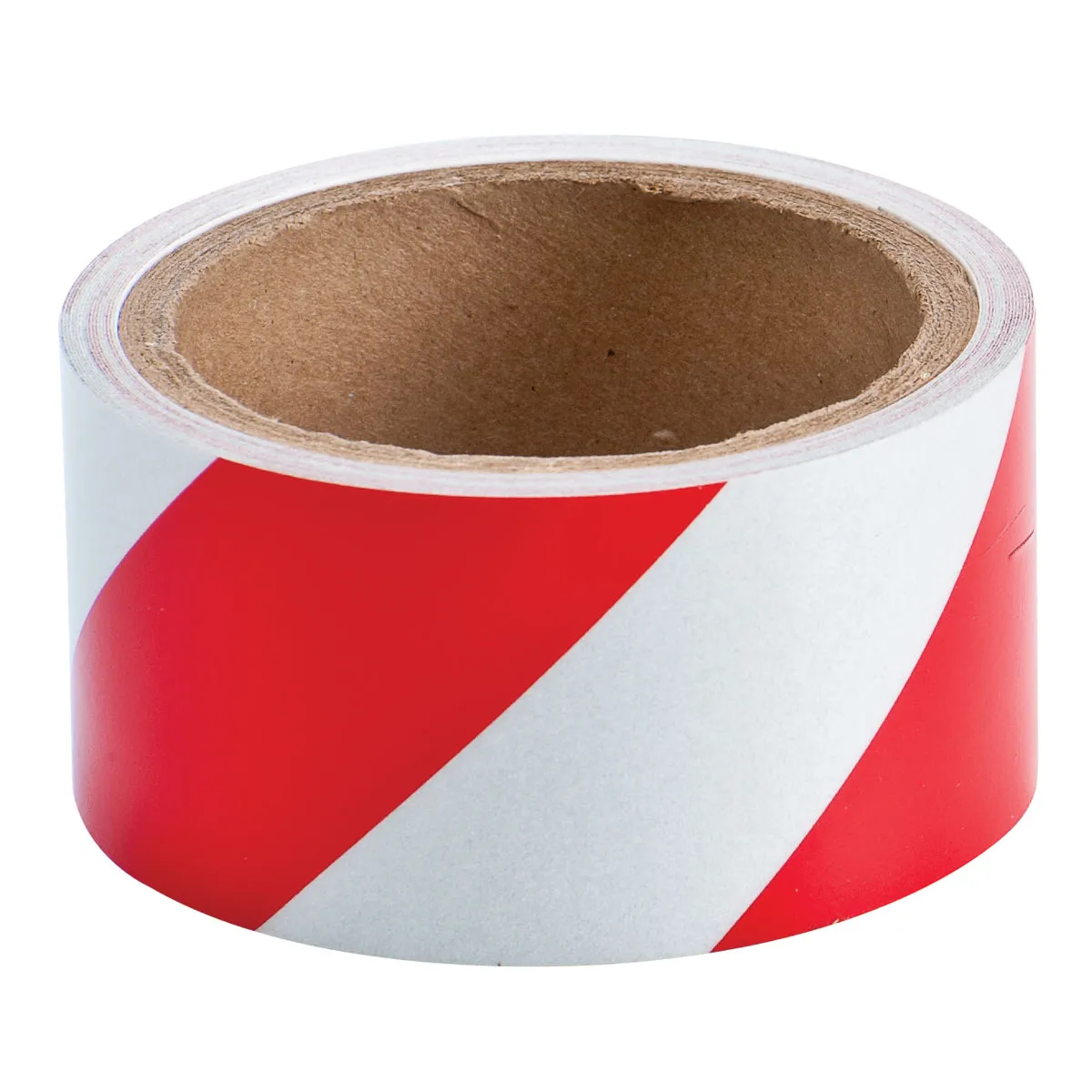 Brady Reflective Striped Tape Red White 78131
