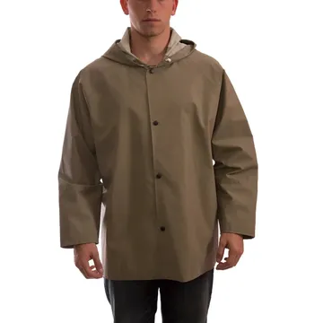 Chemical Trench-coat,safety, Body Protection,material: Single Neoprene Coat Over Nylon Lining - Tingley - C12148