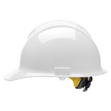 Bullard C30 30WHR 6pt Ratchet Classic Cap Style Helmet White Hard Hat