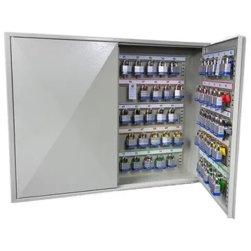 Padlock Storage Cabinet for 100 Padlocks and Keys