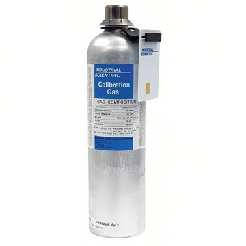 Calibration Gas Cylinder Al  58l H2s 25 Ppm, Co 100 Ppm, Ch4 2.5%vol., O2 18%vol. - Ind-sci - 18109156