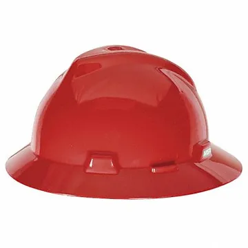 D0367 Hard Hat Type 1 Class E Ratchet Red