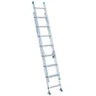 WERNER 16FT Type II Aluminum D-Rung Extension Ladder D1216-2