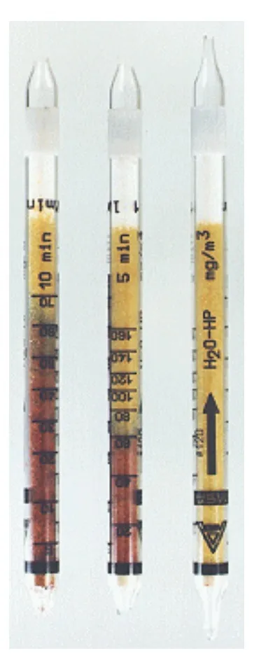 UNIPHOS Water Vapor Detection Tubes, Range 5-160 mg/m3, 10 Per Box - D5085849