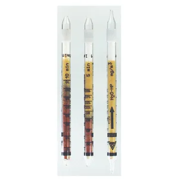 UNIPHOS Water Vapor Detection Tubes, Range 5-160 mg/m3, 10 Per Box - D5085849