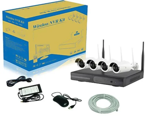 CCTV Bullet Camera Kit NVR KIT 4CH
