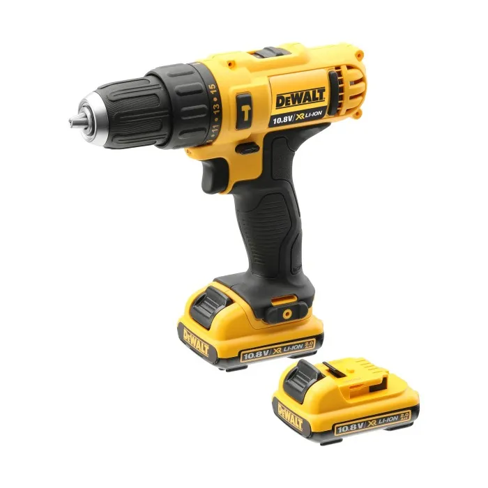 DeWALT Cordless Hammer Drill Driver 10mm 12V - DCD716D2-B5