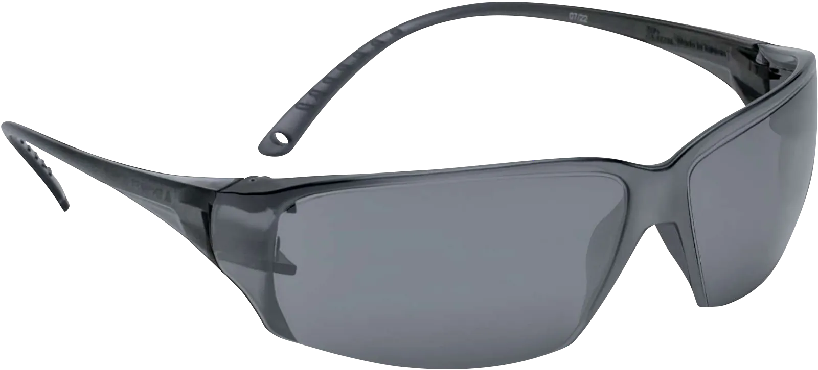 Delta Plus Polycarbonate Single Lens Glasses - MILO SMOKE