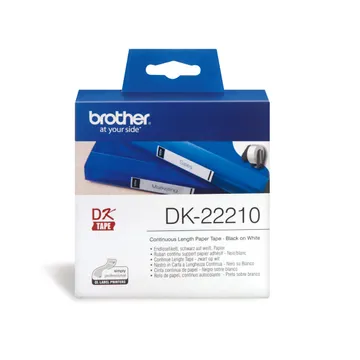 Brother Genuine Continuous Length Paper Label - DK-22210