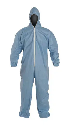 DuPont ProShield 6 SFR Coverall TM127S BU with hood and elastic wrists