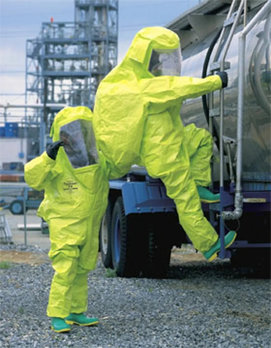 DuPont Tychem TK -10000 TK554TLY Encapsulated Level A Suit
