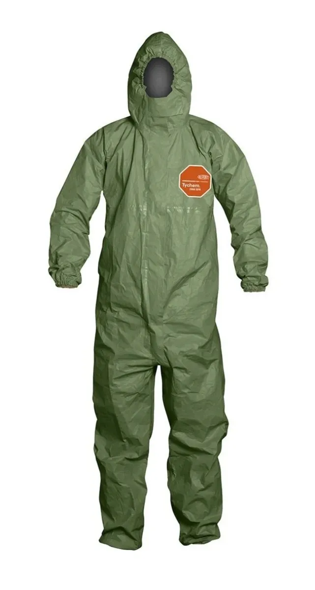 DuPont™ Tychem® 2000 SFR Secondary Flame Resistance & Chemical Coverall QS127TGR