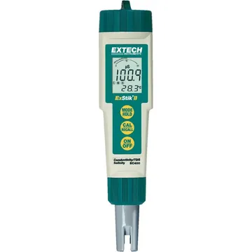 جهاز قياس الموصلية الكهربائية/TDS/الملوحة من EXTECH ExStik® II - EC400 